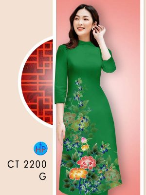 1611110945 221 vai ao dai hoa in 3D (4)